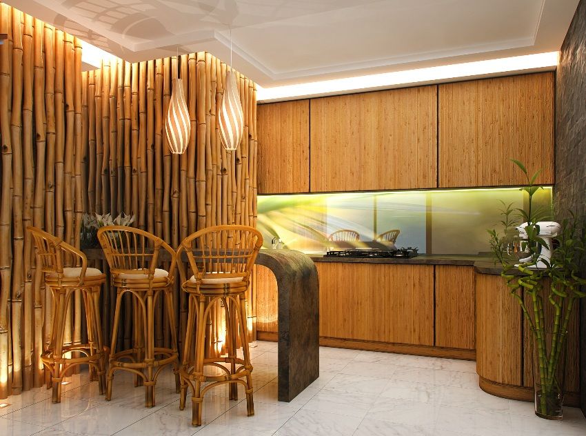 Bambusové tapety na steny: všeobecné charakteristiky a pravidlá lepenia