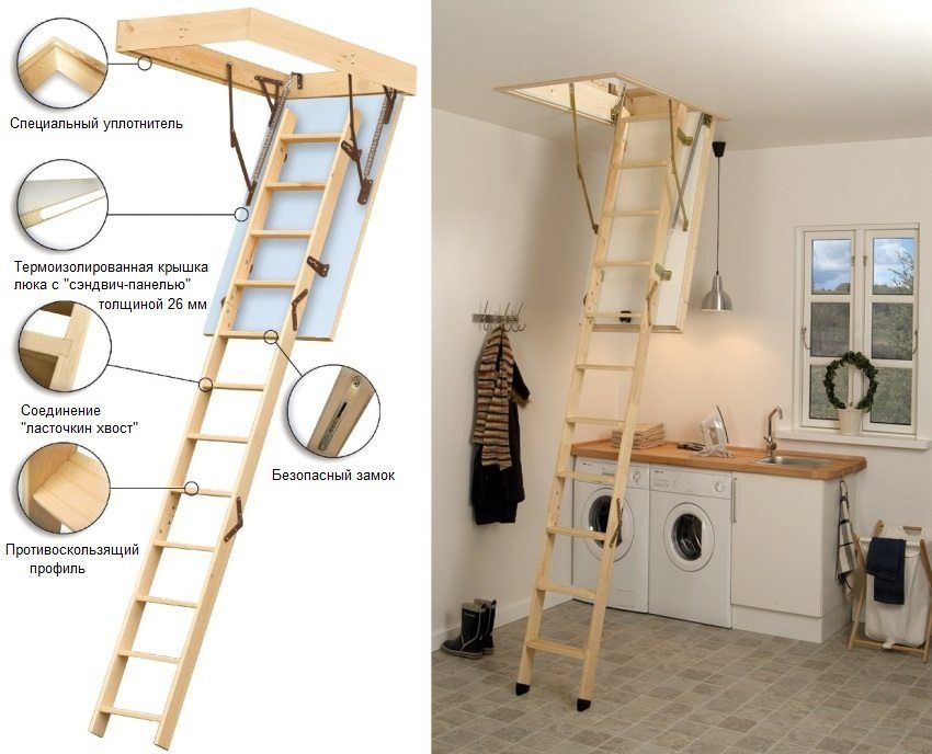 Podkrovné schodisko s poklopom: jednoduchosť, praktickosť a prístupnosť