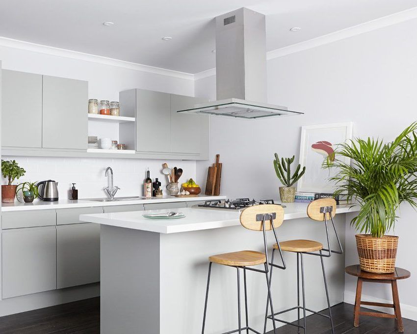 Malá kuchynská konštrukcia 6 m²: fotografie najkrajších interiérov