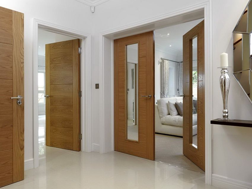Interroom drevené dvere: rôzne modely pre každý vkus