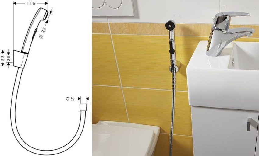 Hygienická toaletná sprcha so zmiešavačom: vhodná alternatíva k bidetu