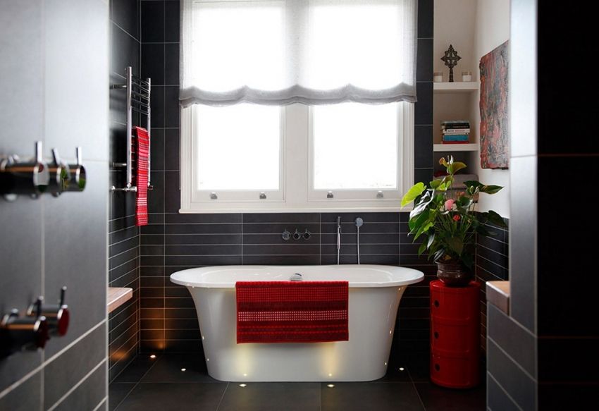 Keramické dlaždice v kúpeľni: dizajn modernej povrchovej úpravy