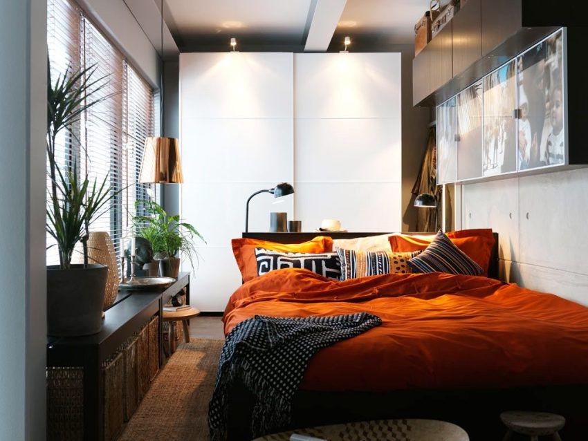 Malá spálňa: dizajn a dekor vytvoriť útulný interiér