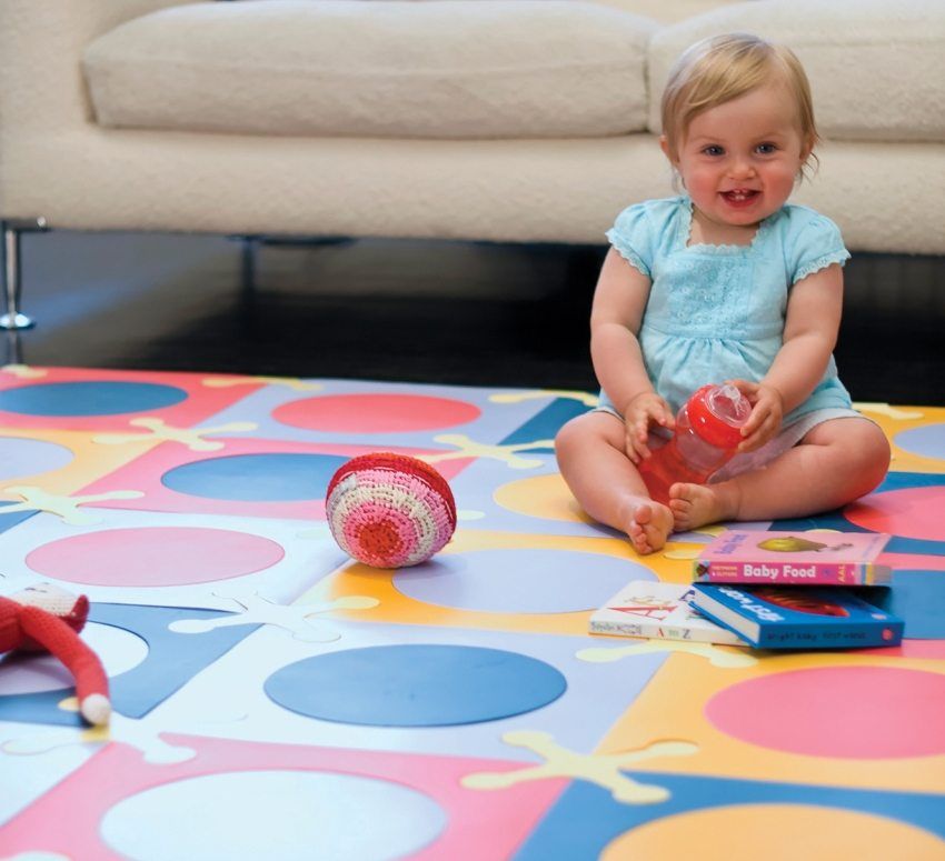 Mäkká podlaha pre detské izby: krásna, pohodlná a bezpečná
