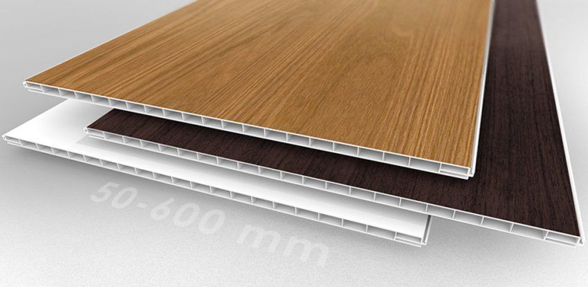 PVC panely: rozmery a charakteristiky výrobkov pre steny a stropy