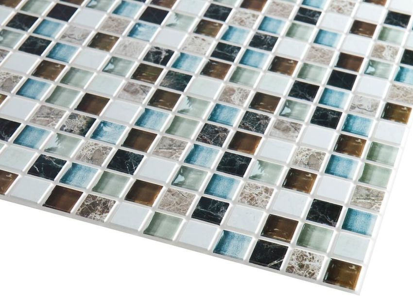 Plechový dekoratívny plastový panel"Мозаика"