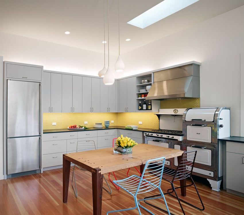 Sadrokartónové stropy pre kuchyňu: príklady fotografií a tipy na výber štýlu