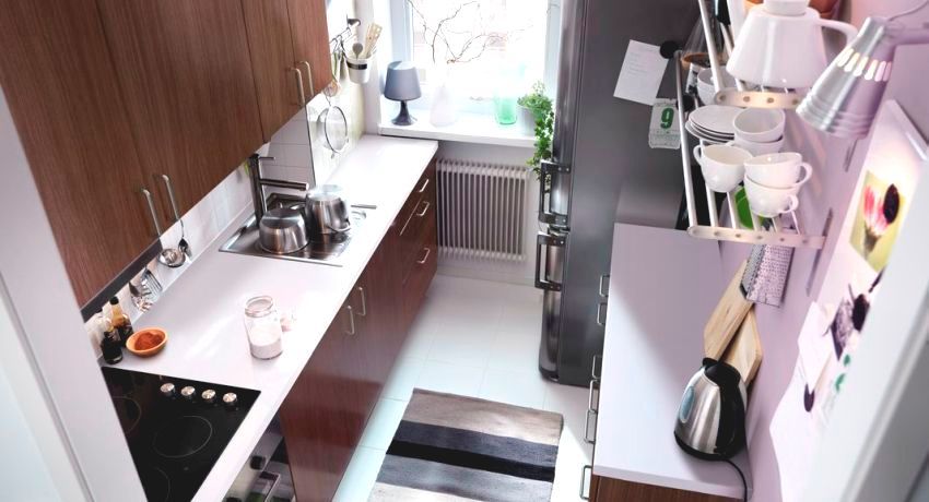 Renovácia kuchyne v Chruščov: ako zmeniť malý priestor priestor