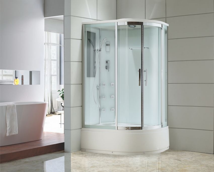 Rohová sprcha 90x90 s vysokou základňou: najlepšou voľbou pre kúpeľňu