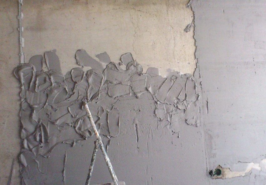 Video omietkové steny drobné cementové malty