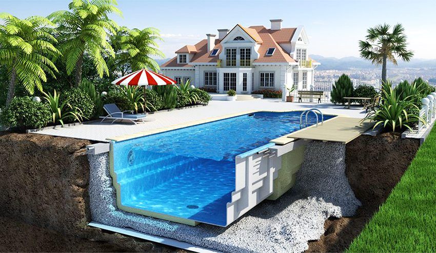 Bazény pre letný dom: typy a vlastnosti modelov